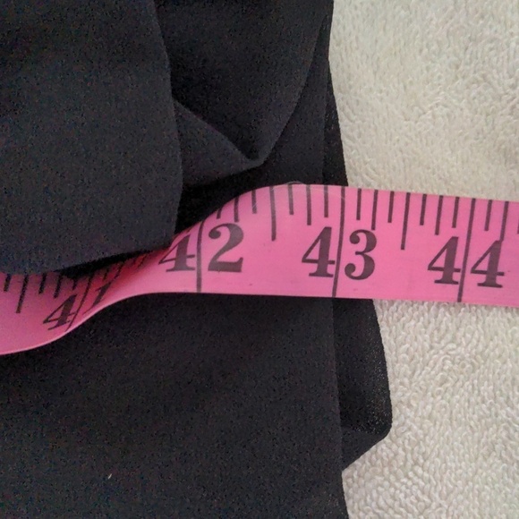 Black Sheer Kimono with Colorful Embroidery - Picture 7 of 8